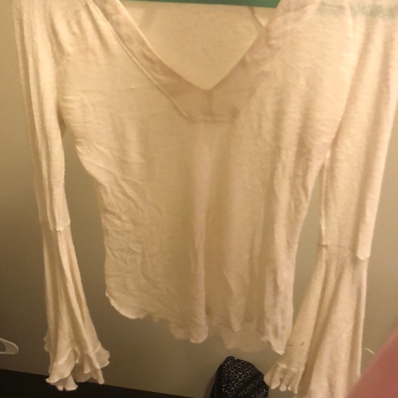 white free people top! - Picture 2 of 2